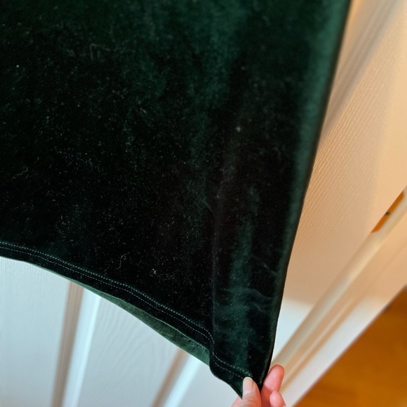 Gloria Vanderbilt Green Velvet Tank Top sz XL - Picture 6 of 8